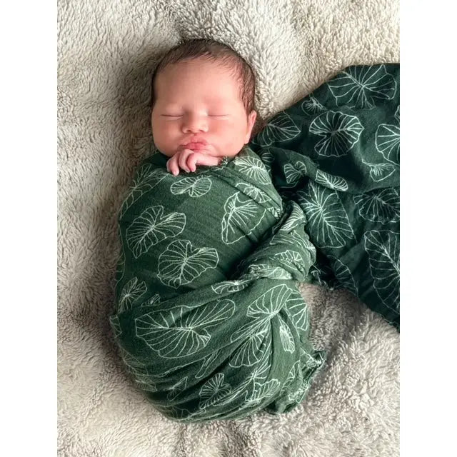 Bamboo Muslin Kapa Moe (Swaddle Blanket)