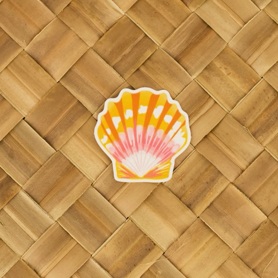 sticker sunrise shell