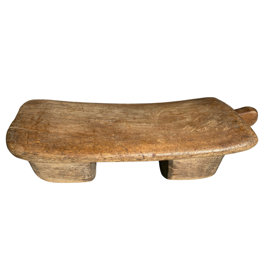 Ancient African Wood Primitive Stool