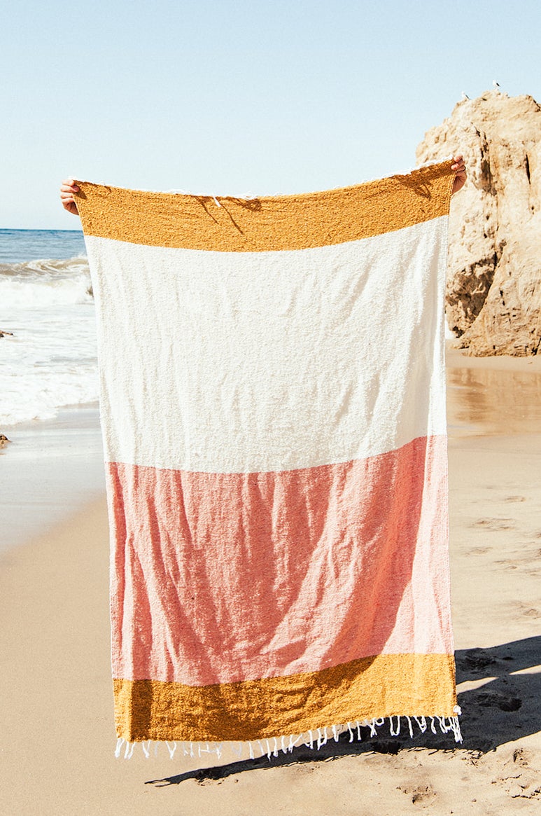 Sustainable Throw Blanket - Sunrise