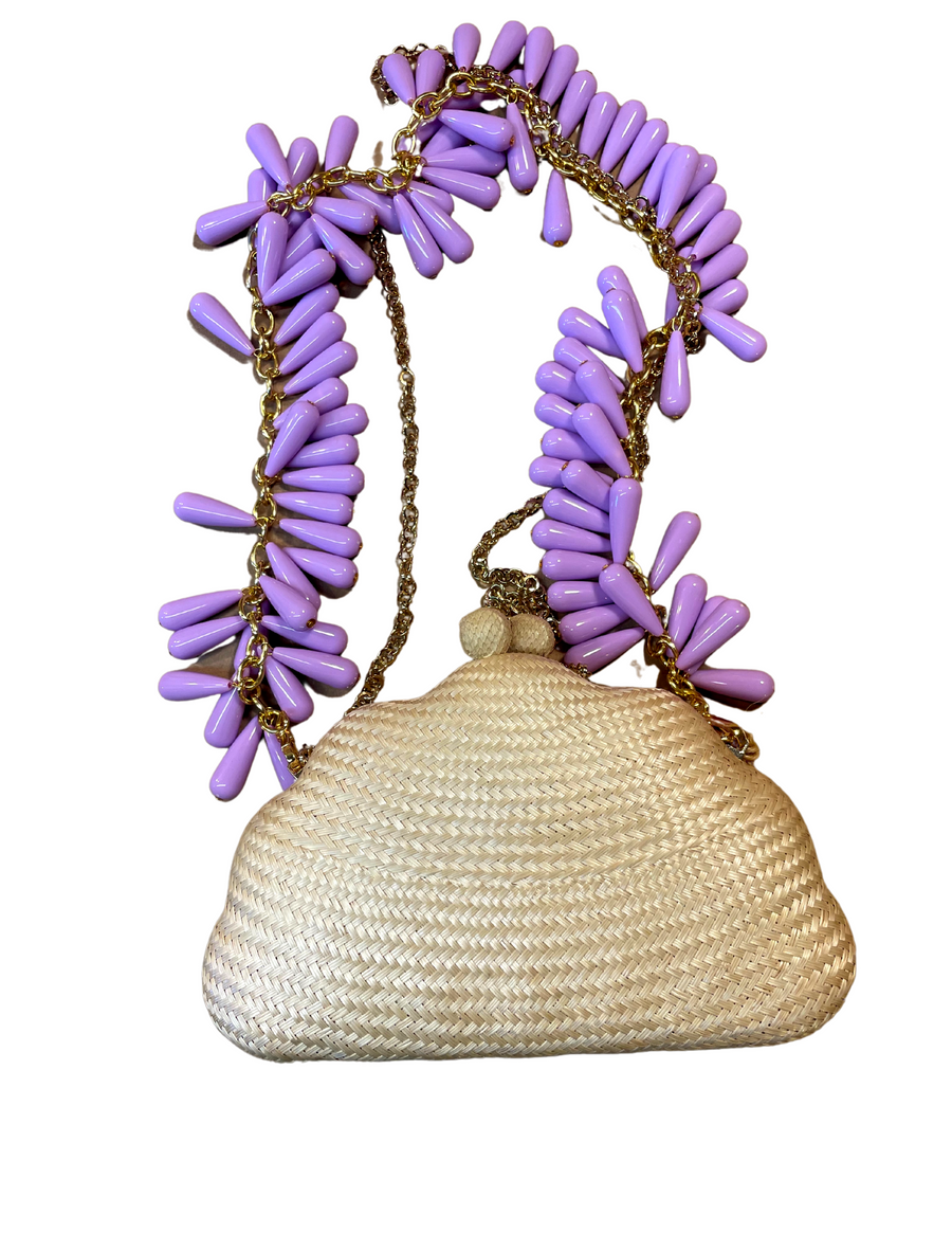 SERPUI - Maya Shell Straw Bag