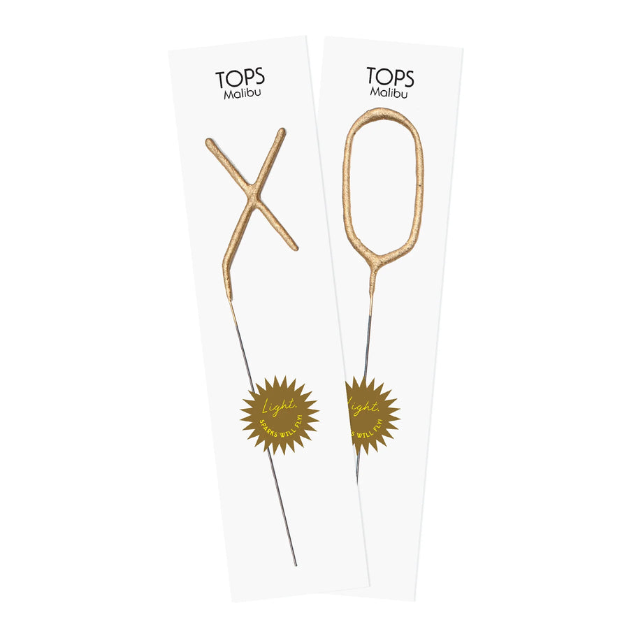 Big Golden Sparkler Wands - XO